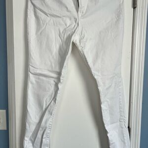 Old Navy Rockstar White Jeans